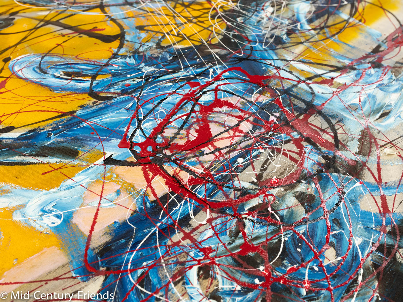 Ideas, Mischtechnik auf Leinwand, 120 x 155 cm