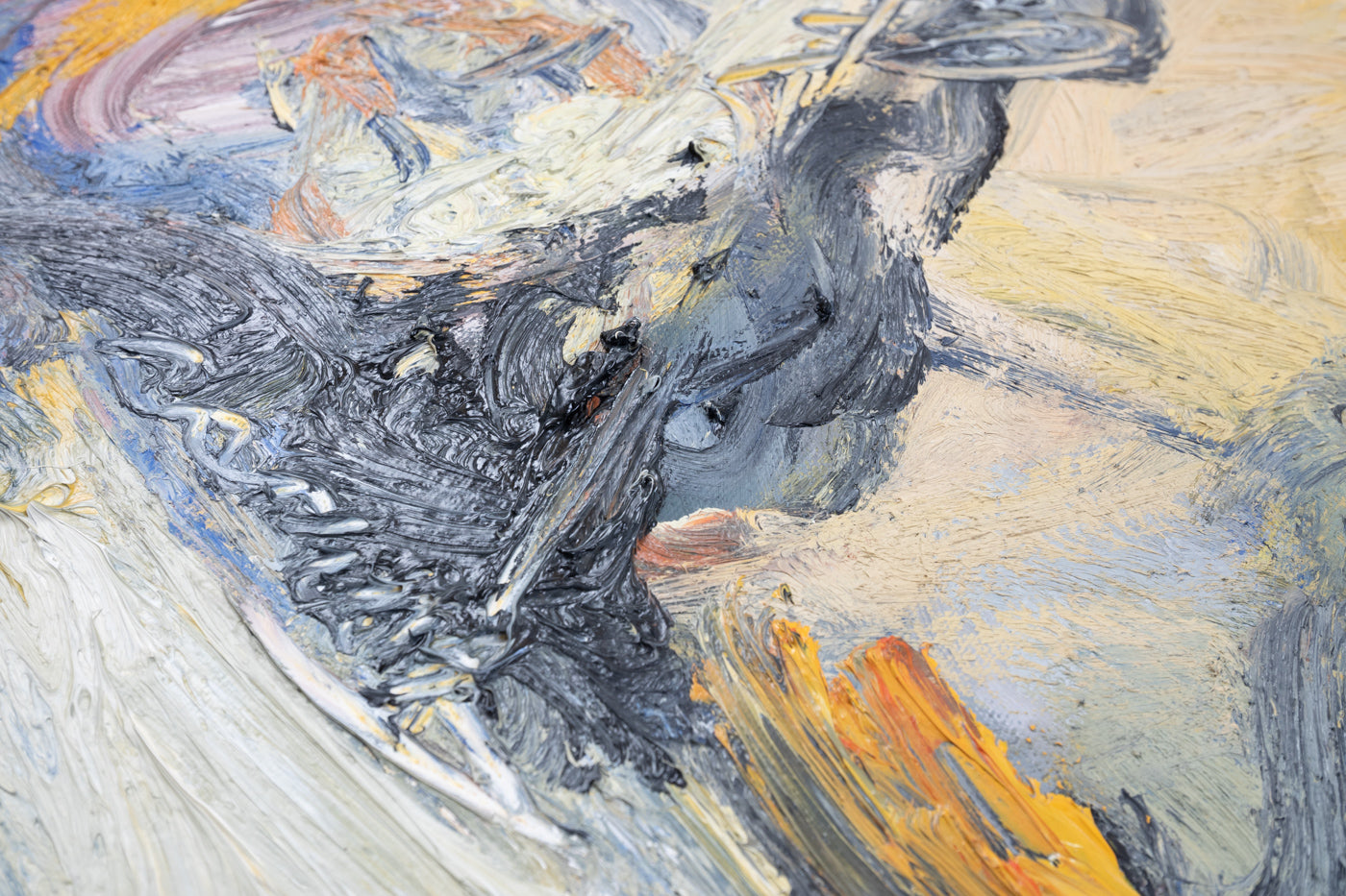 Asger, Öl auf Leinwand, 80 x 100 cm
