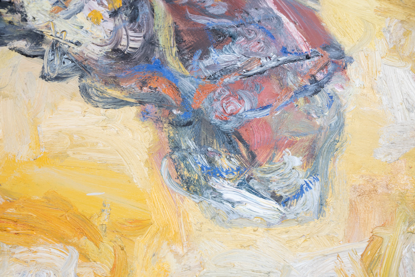 Asger, Öl auf Leinwand, 80 x 100 cm