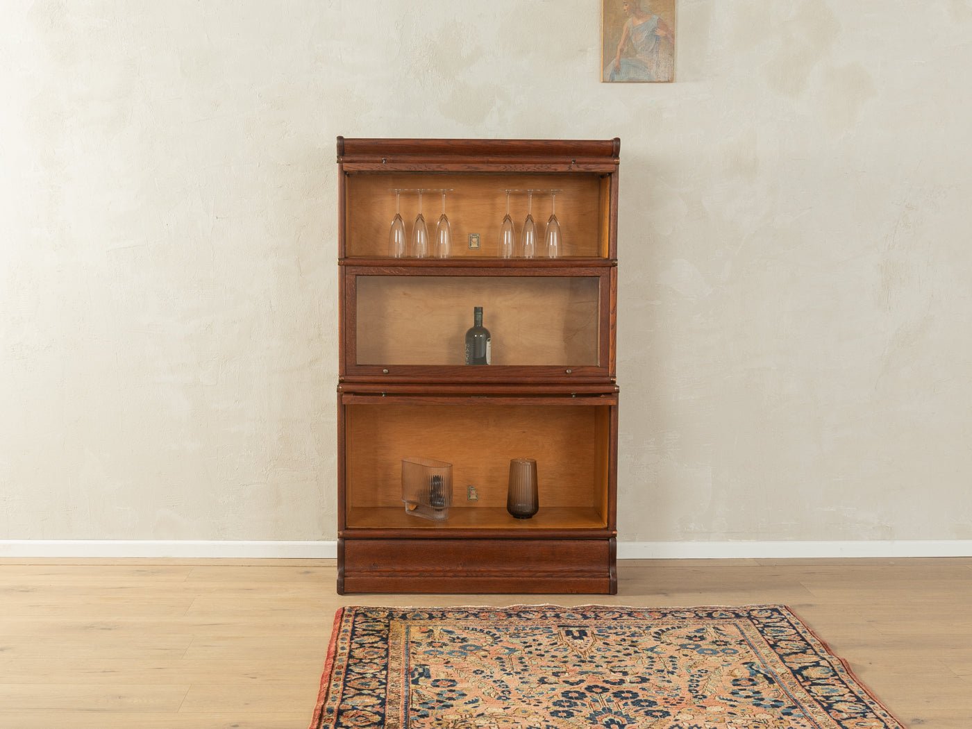1900er Jahre Büchervitrine, Zeiss Union - Mid Century Friends - Vintage - Retro - Mid Century