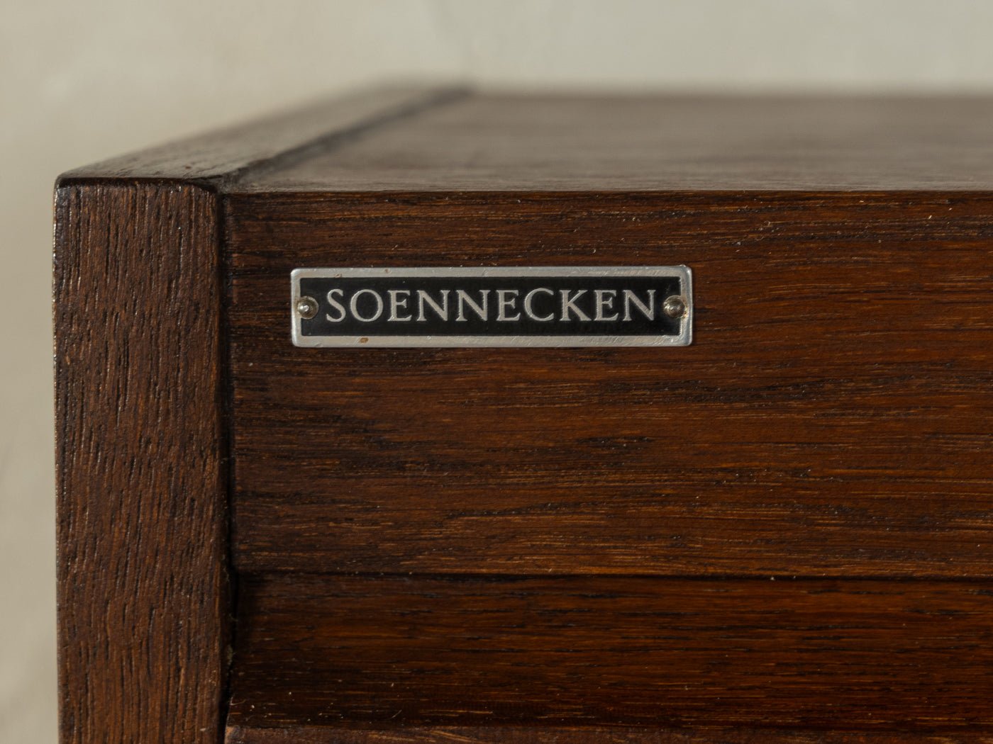 1950er Jahre Rollladenschrank, Soennecken - Mid Century Friends - Vintage - Retro - Mid Century