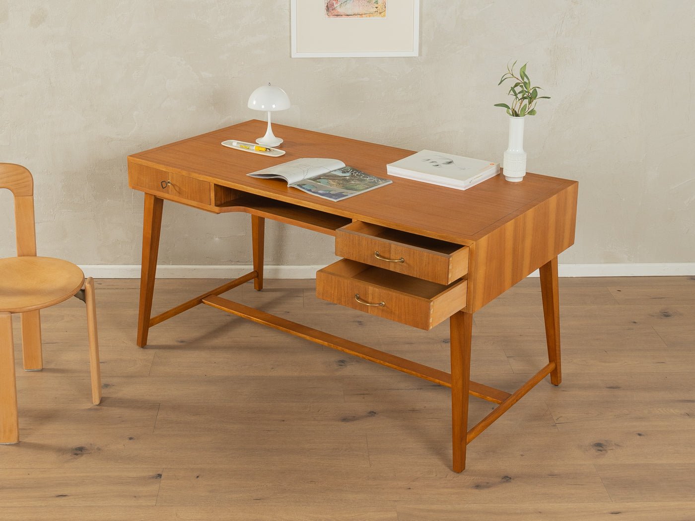 1950er Jahre Schreibtisch, Georg Satink, WK Möbel - Mid Century Friends - Vintage - Retro - Mid Century