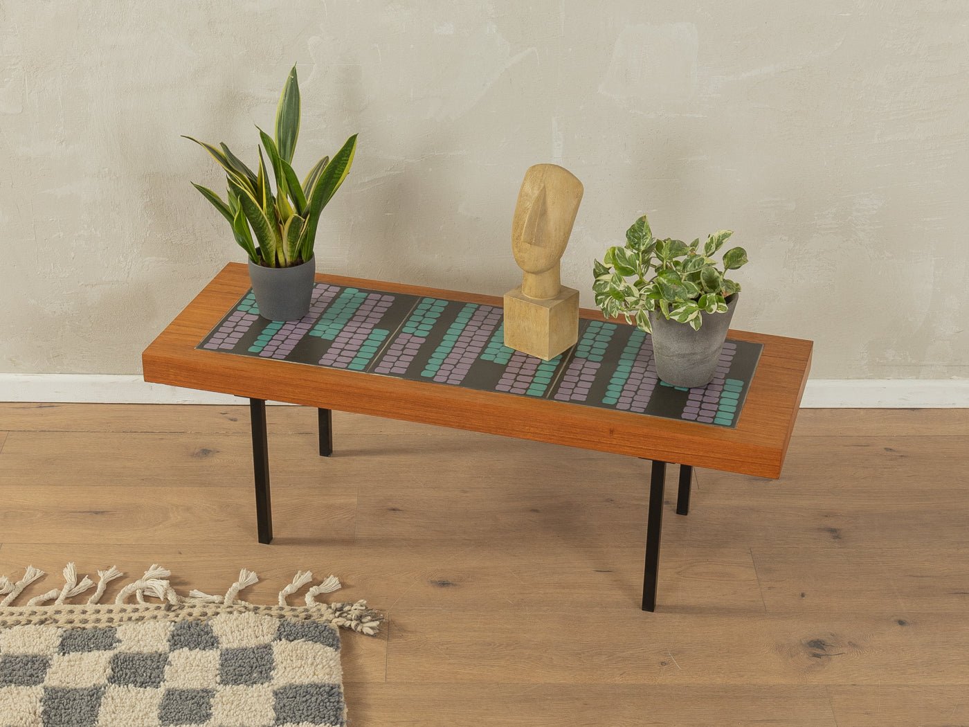 1960er Jahre Blumenbank - Mid Century Friends - Vintage - Retro - Mid Century