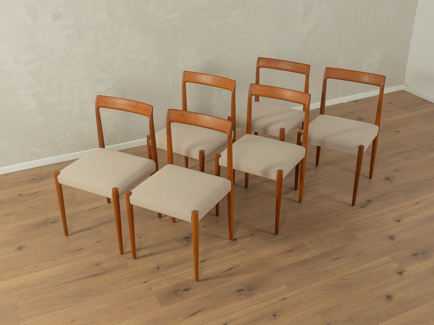 1960er Jahre Esszimmerstühle, Lübke - Mid Century Friends - Vintage - Retro - Mid Century