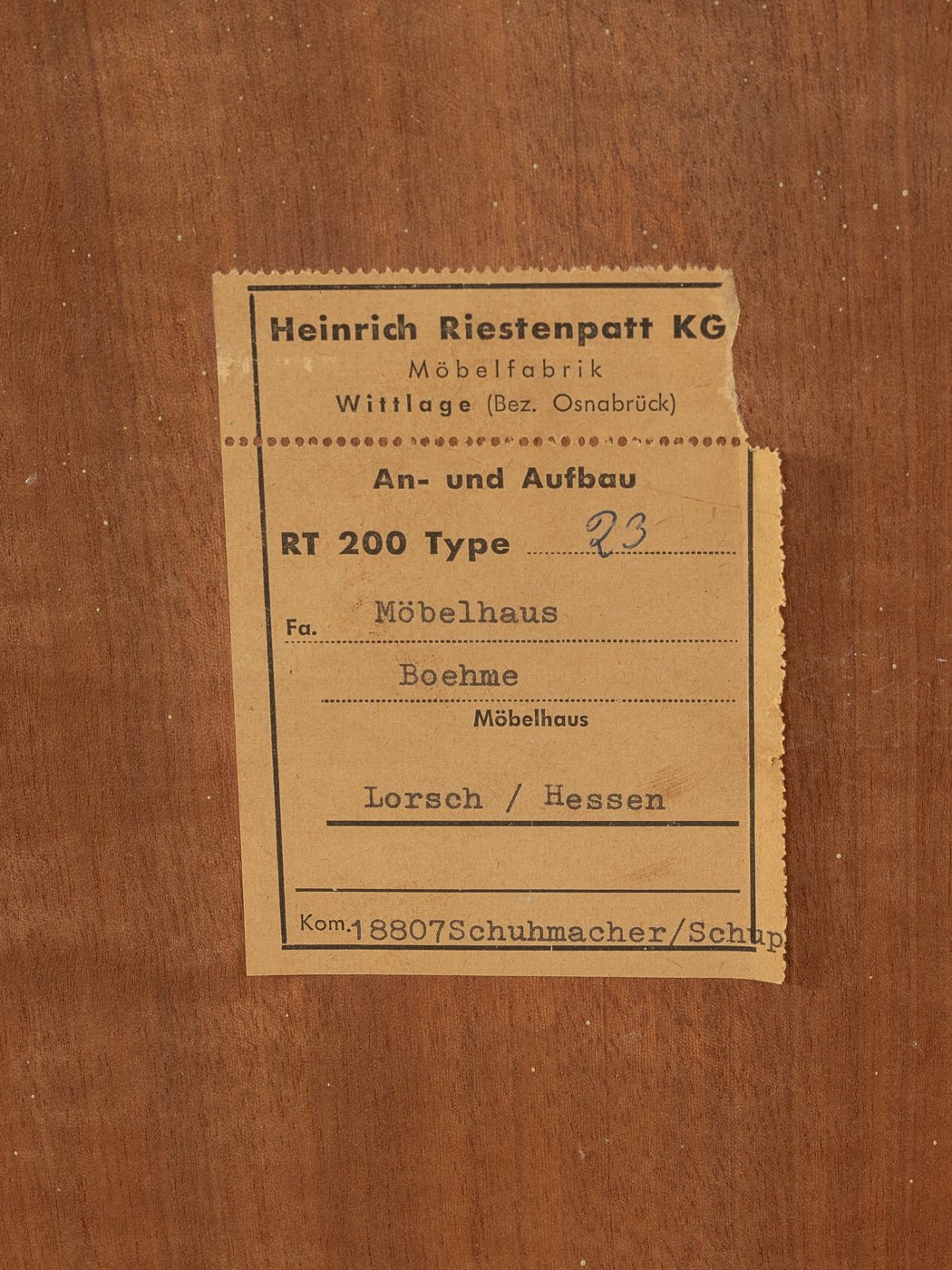1960er Jahre Kommode, Heinrich Riestenpatt - Mid Century Friends - Vintage - Retro - Mid Century
