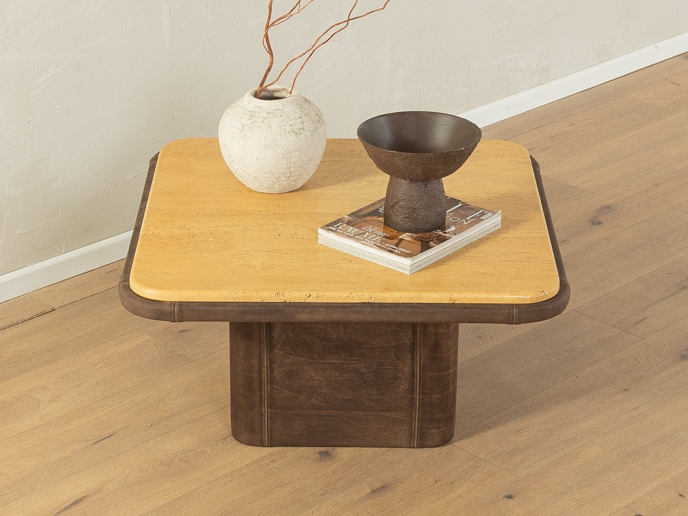 1960er Jahre Travertin Couchtisch, de Sede DS - 3011 - Mid Century Friends - Vintage - Retro - Mid Century
