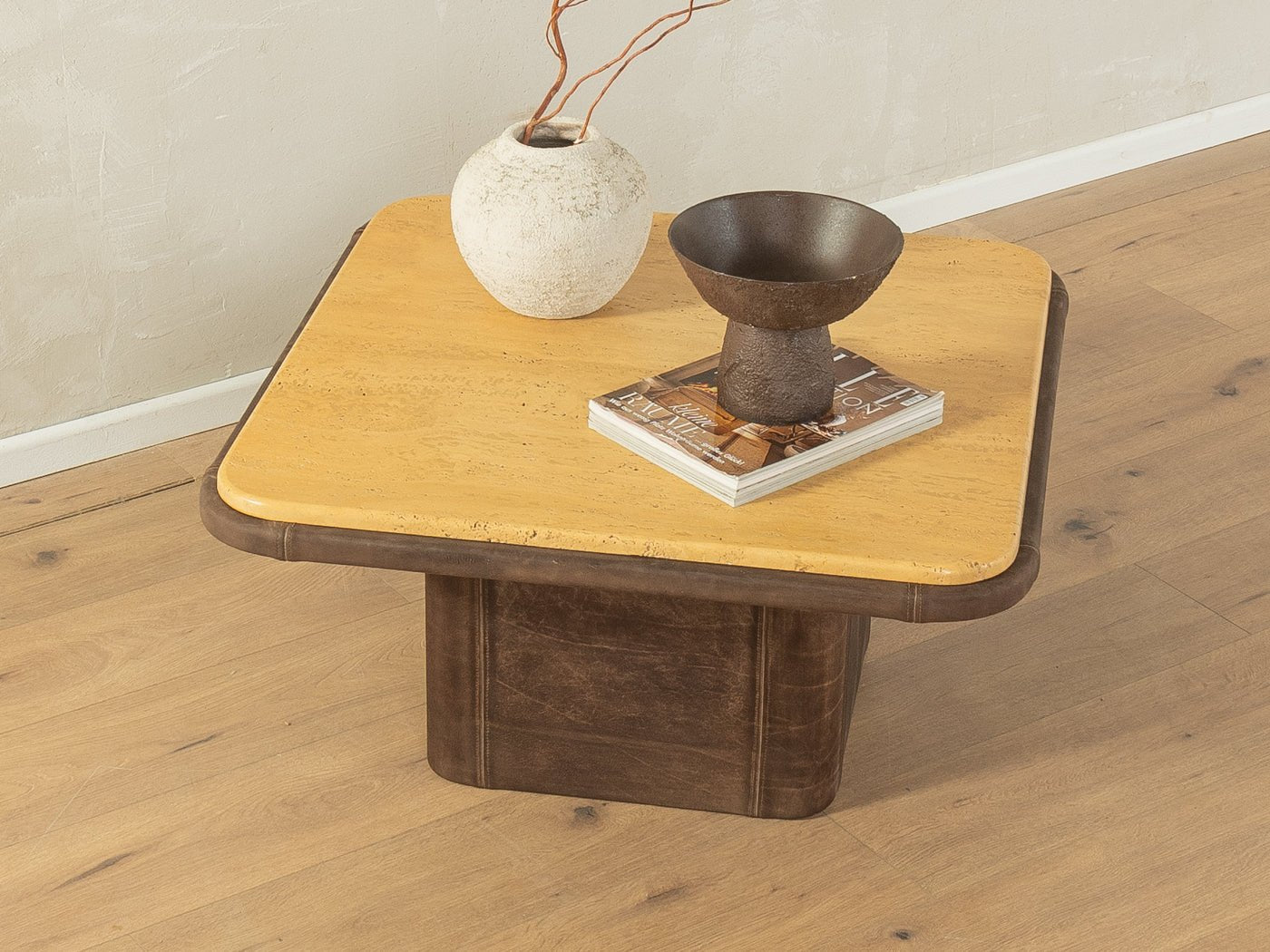 1960er Jahre Travertin Couchtisch, de Sede DS - 3011 - Mid Century Friends - Vintage - Retro - Mid Century