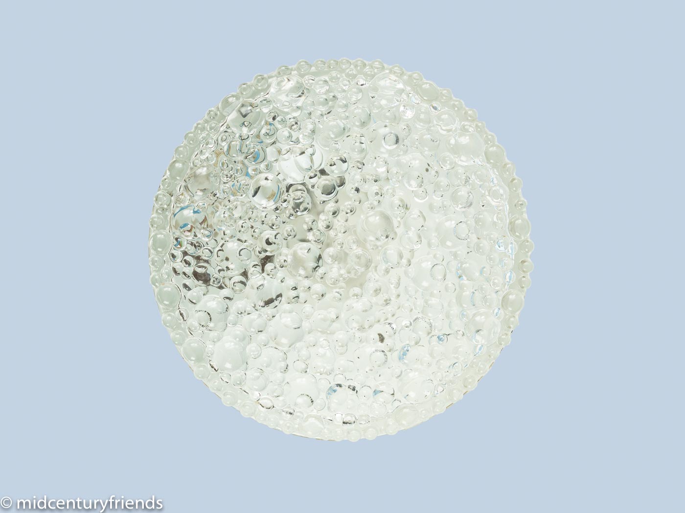 1960er Jahre Bubble Glas Wand- und Deckenlampe