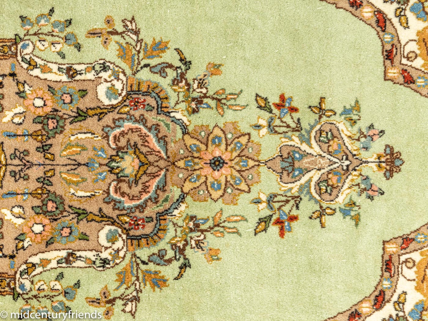 1960er Jahre Kashmar Teppich, 250 x 350