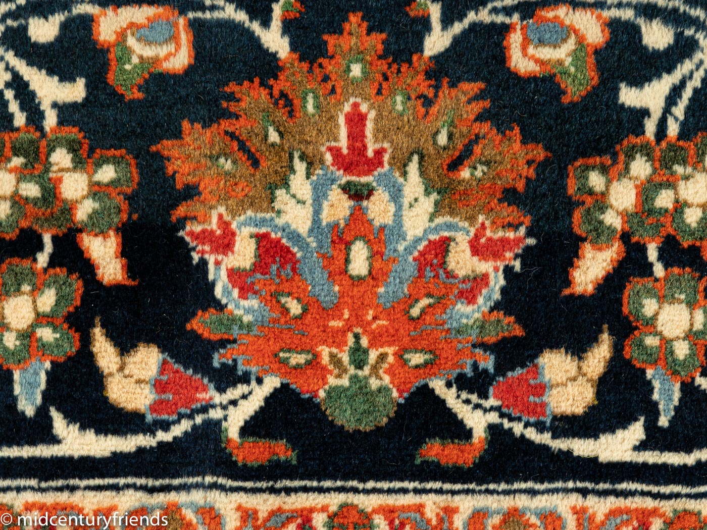 1960er Jahre Teppich, 245 x 386