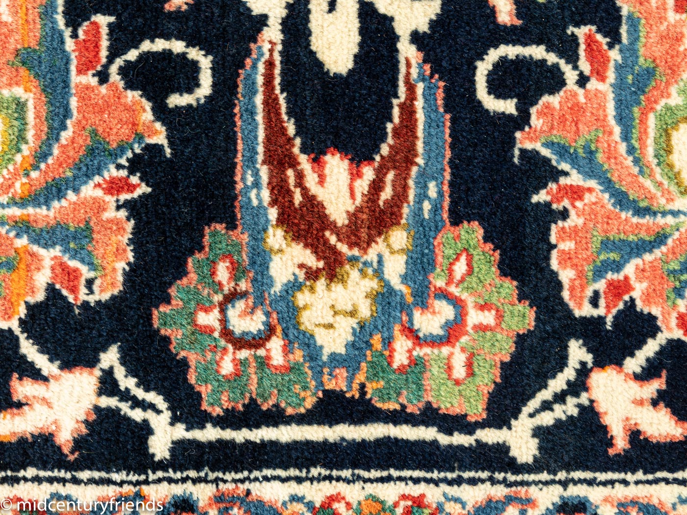1960er Jahre Teppich, 245 x 386