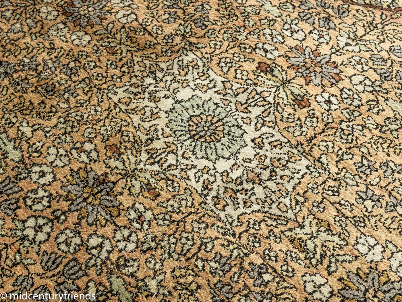 1960er Jahre Kaschmir Teppich, 187 x 276