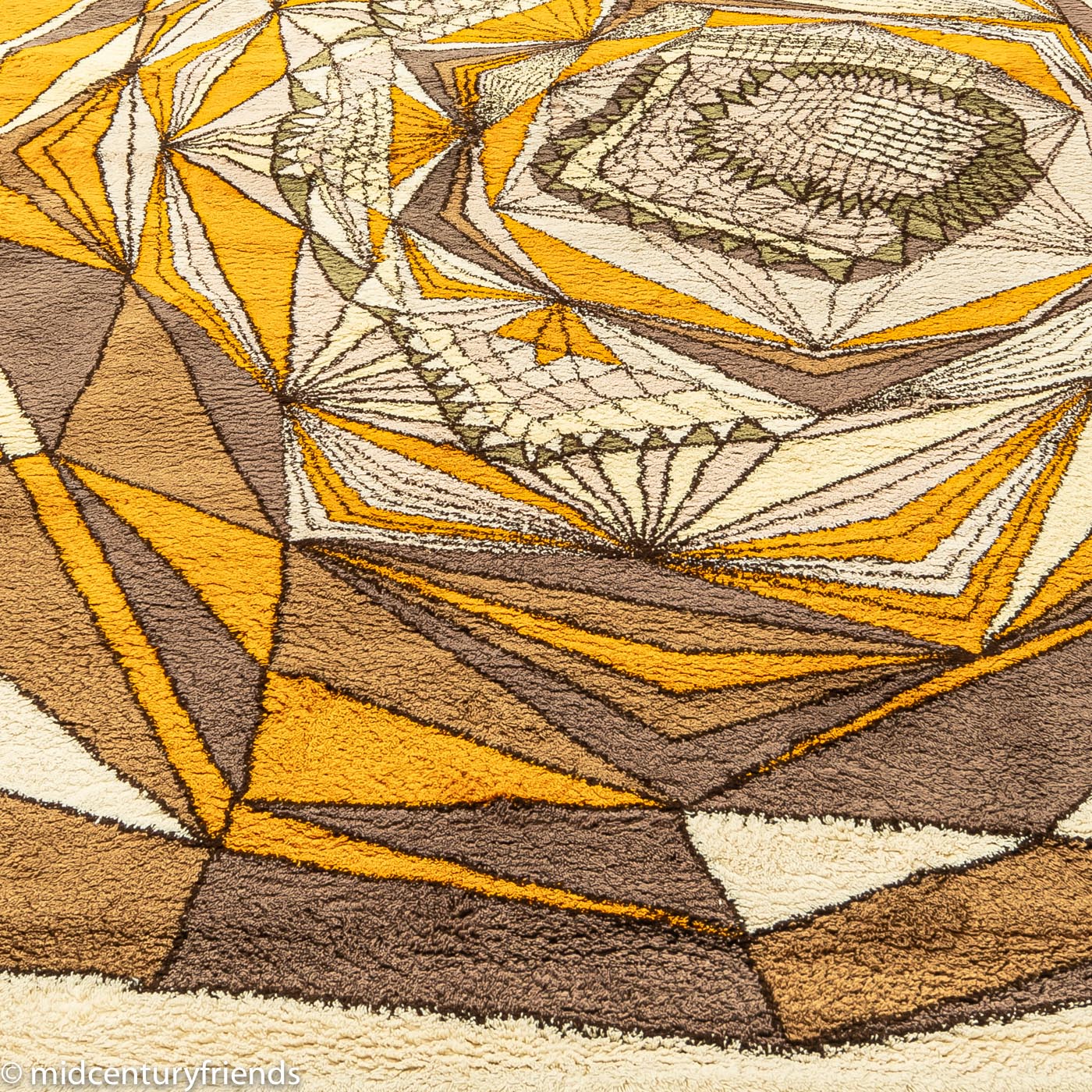 1970er Jahre Teppich, 252 x 340