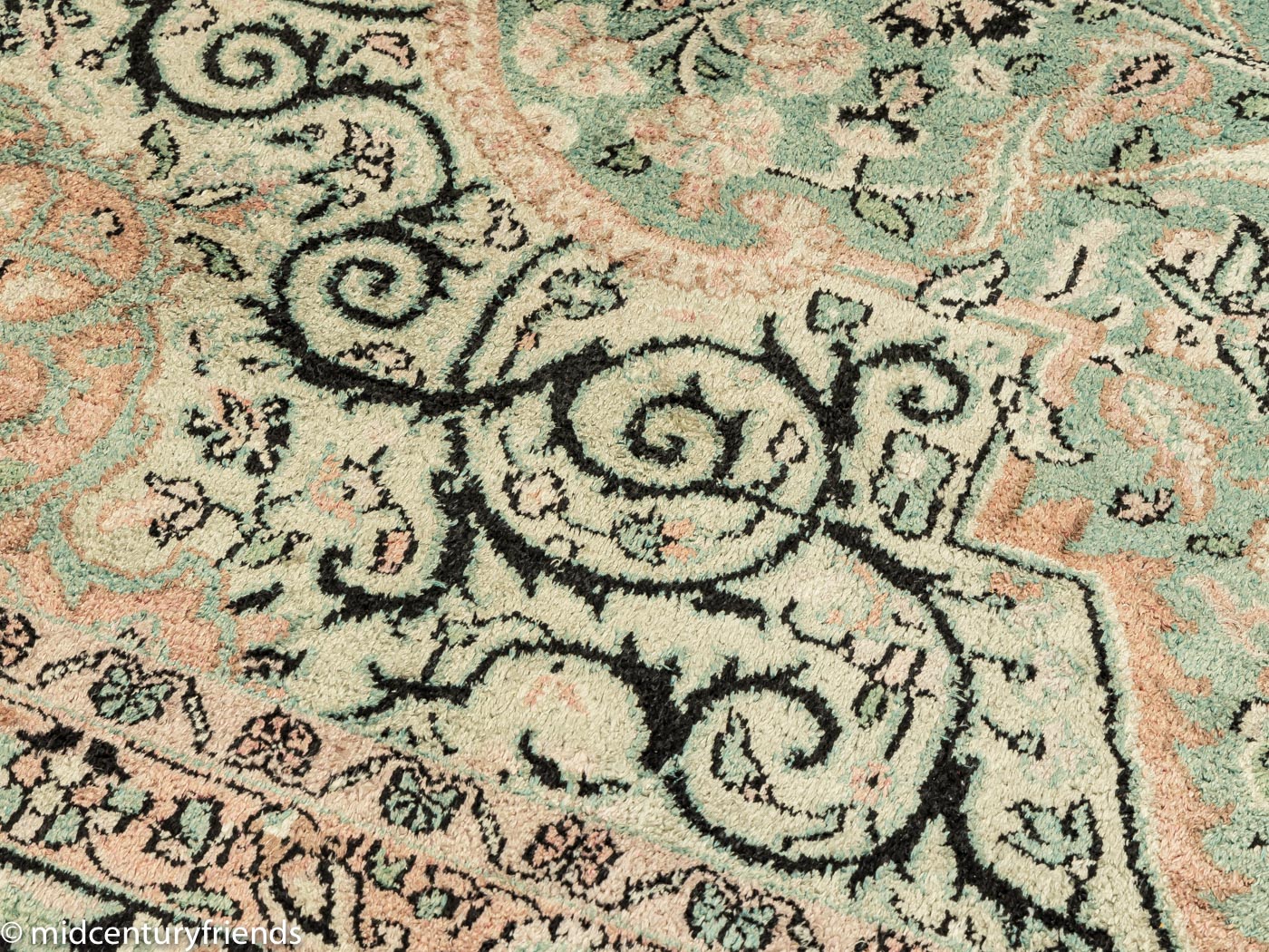 1960er Jahre Kaschmir Teppich, 240 x 335