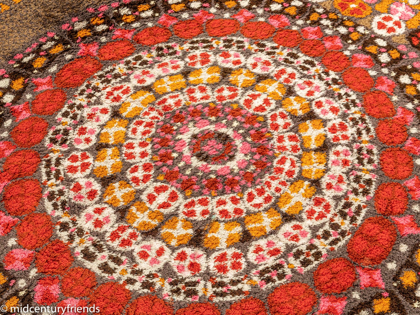 1970er Jahre Teppich, 252 x 344