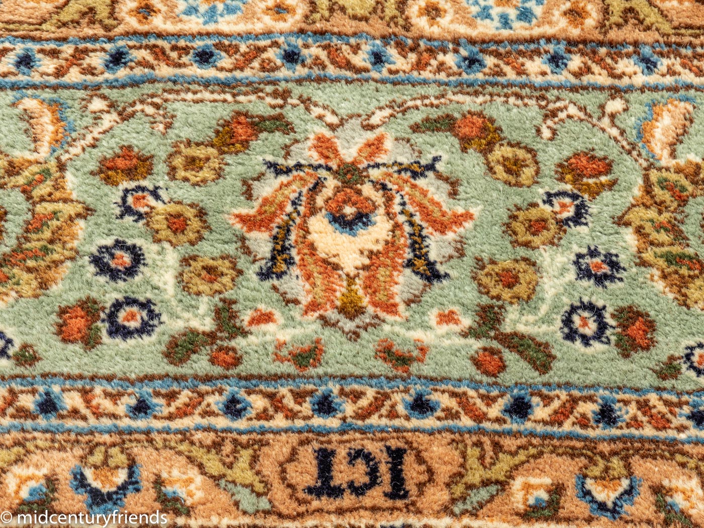 1960er Jahre Kashmar Teppich, 255 x 335