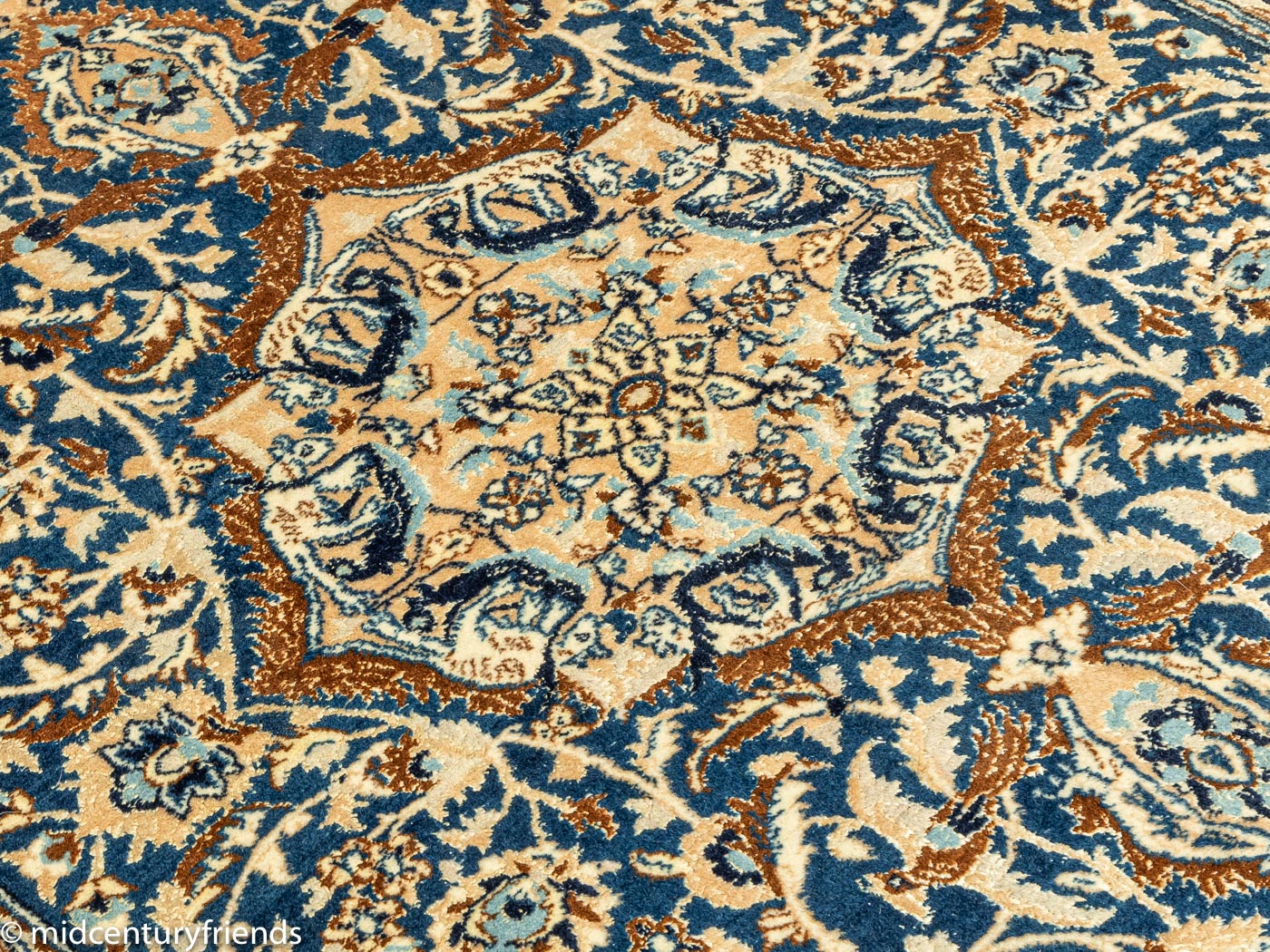 1960er Jahre Teppich, 115 x 200