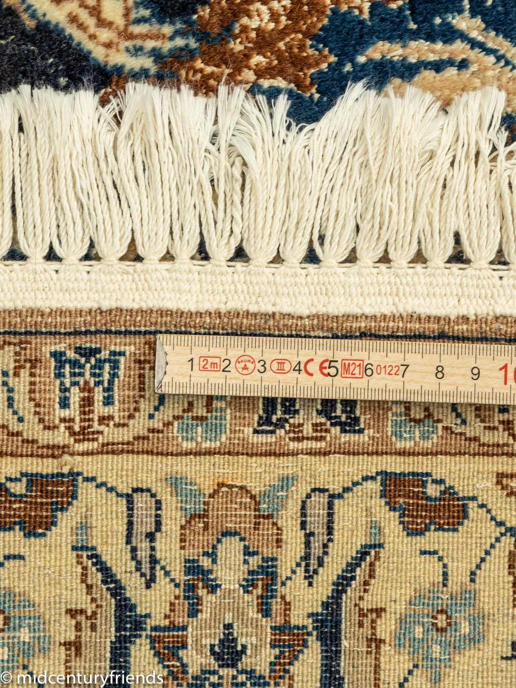 1960er Jahre Teppich, 115 x 200
