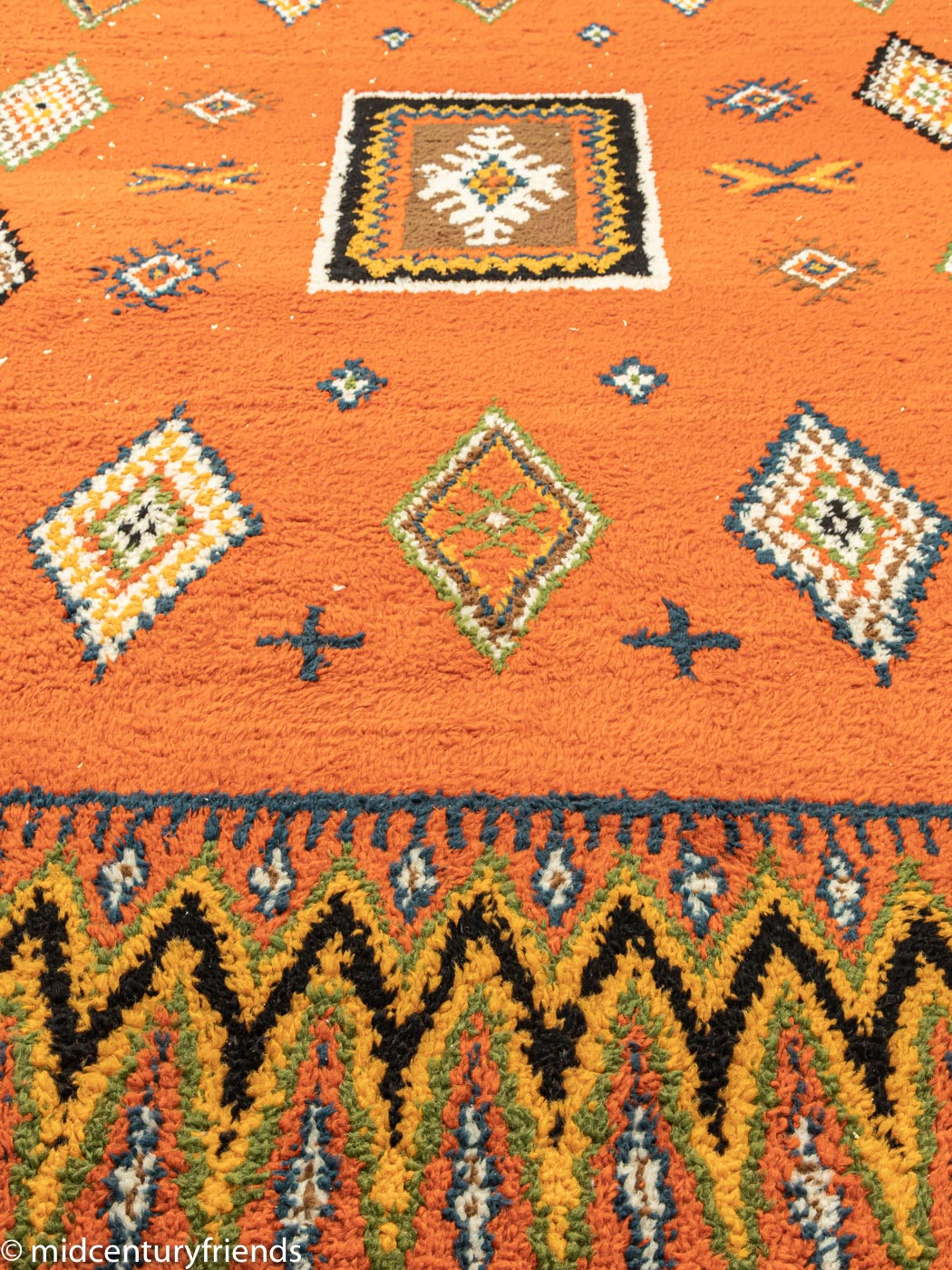 1960er Jahre Berber Teppich, 190 X 330