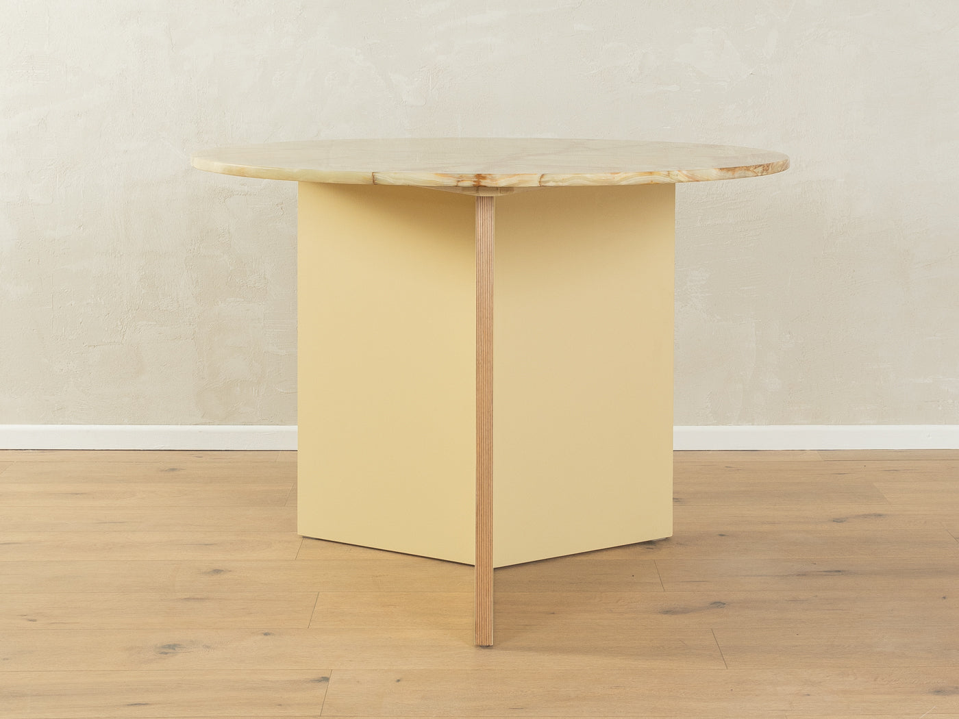 Exklusiver Onyx-Marmor Tisch, Ø 110 cm
