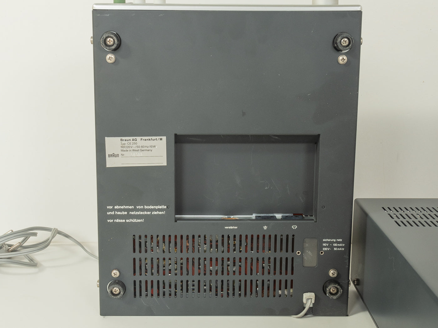 BRAUN Hi-Fi-System CSV 500, CE 250 & PCS 5