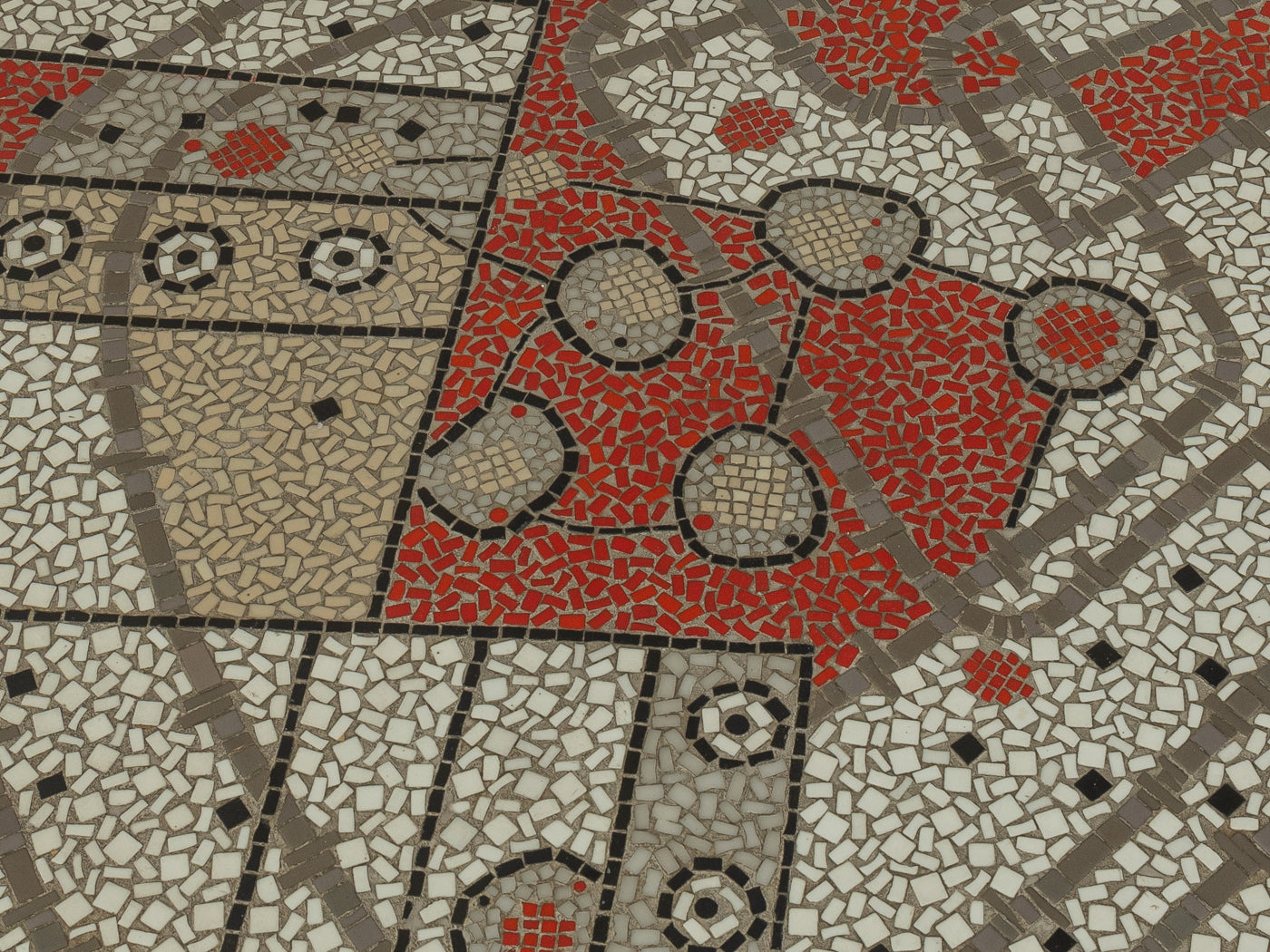 1950er Jahre Mosaik Couchtisch, Ilse Möbel