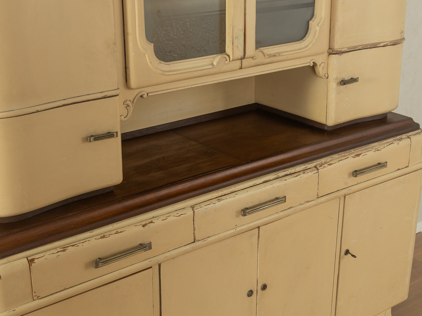 1920er Jahre Art Déco Küchenschrank