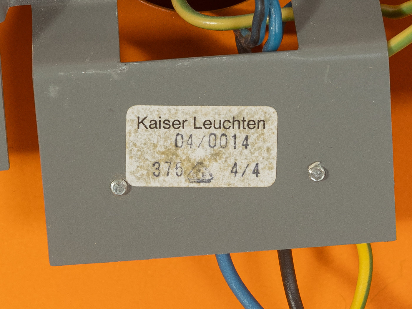 Wall and ceiling lamp, Kaiser Leuchten, 60 x 60 cm