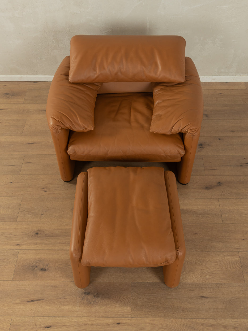 675 MARALUNGA Sessel & Ottomane, Vico Magistretti, Cassina