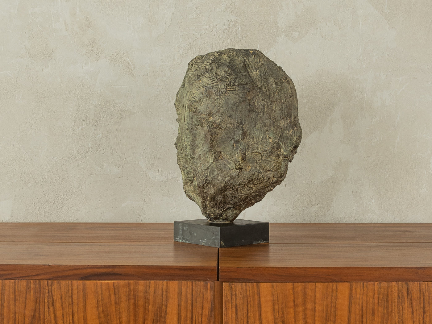 Einzigartige Bronze-Skulptur von Helmut Kohl