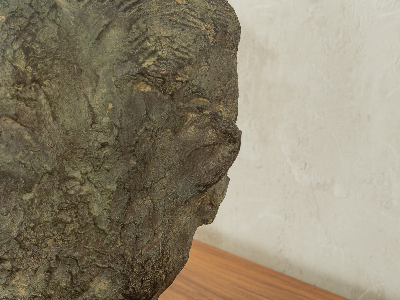 Einzigartige Bronze-Skulptur von Helmut Kohl