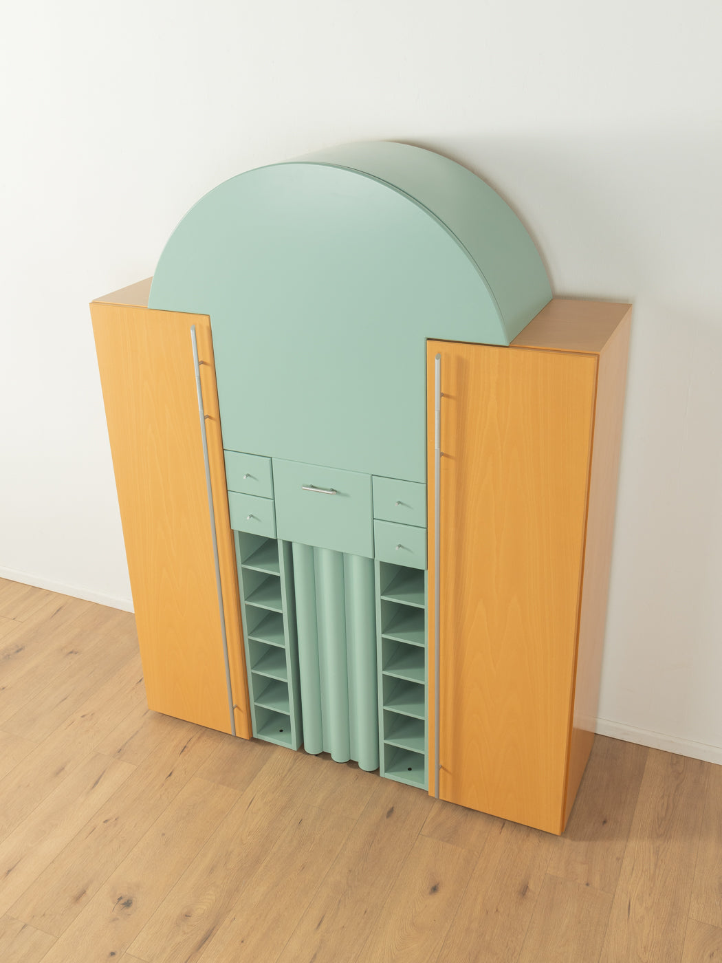 Postmodern bar cabinet, Peter Maly for interlübke