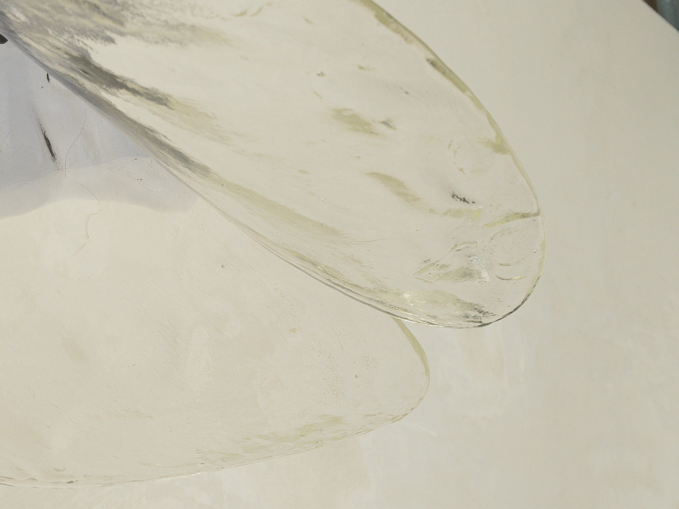 Murano glass ceiling lamp, Carlo Nason, Mazzega
