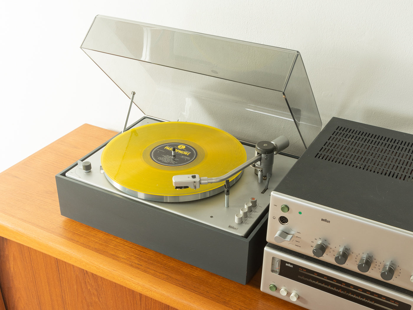 1960er Jahre Hi-Fi Anlage, PS 600, CSV 251 & CE 300, Braun - Bild 4