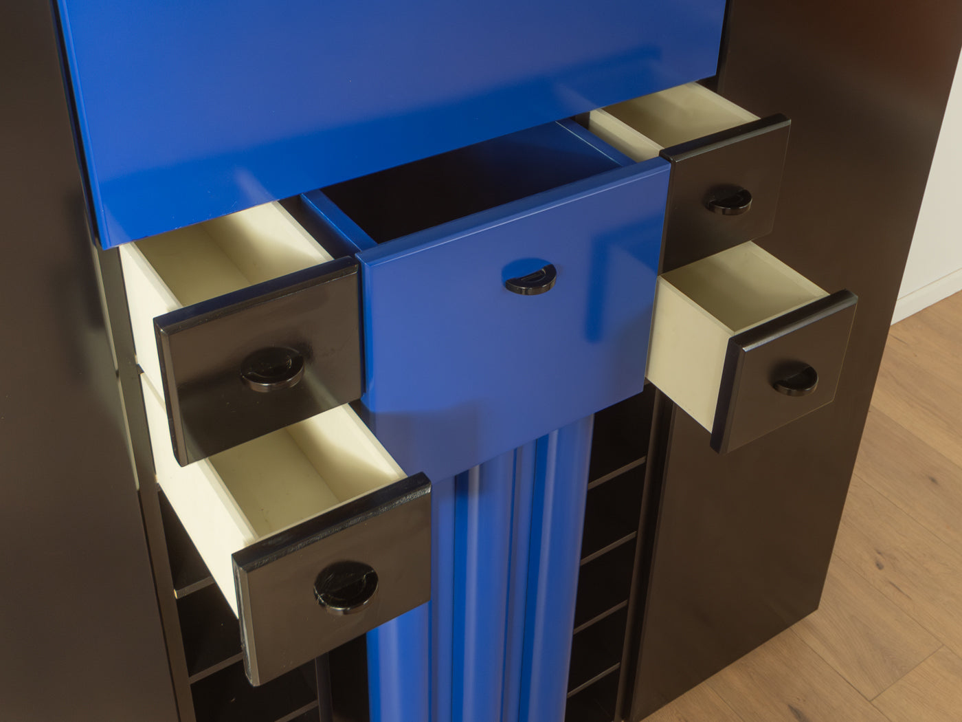 Postmodern bar cabinet by Peter Maly for interlübke