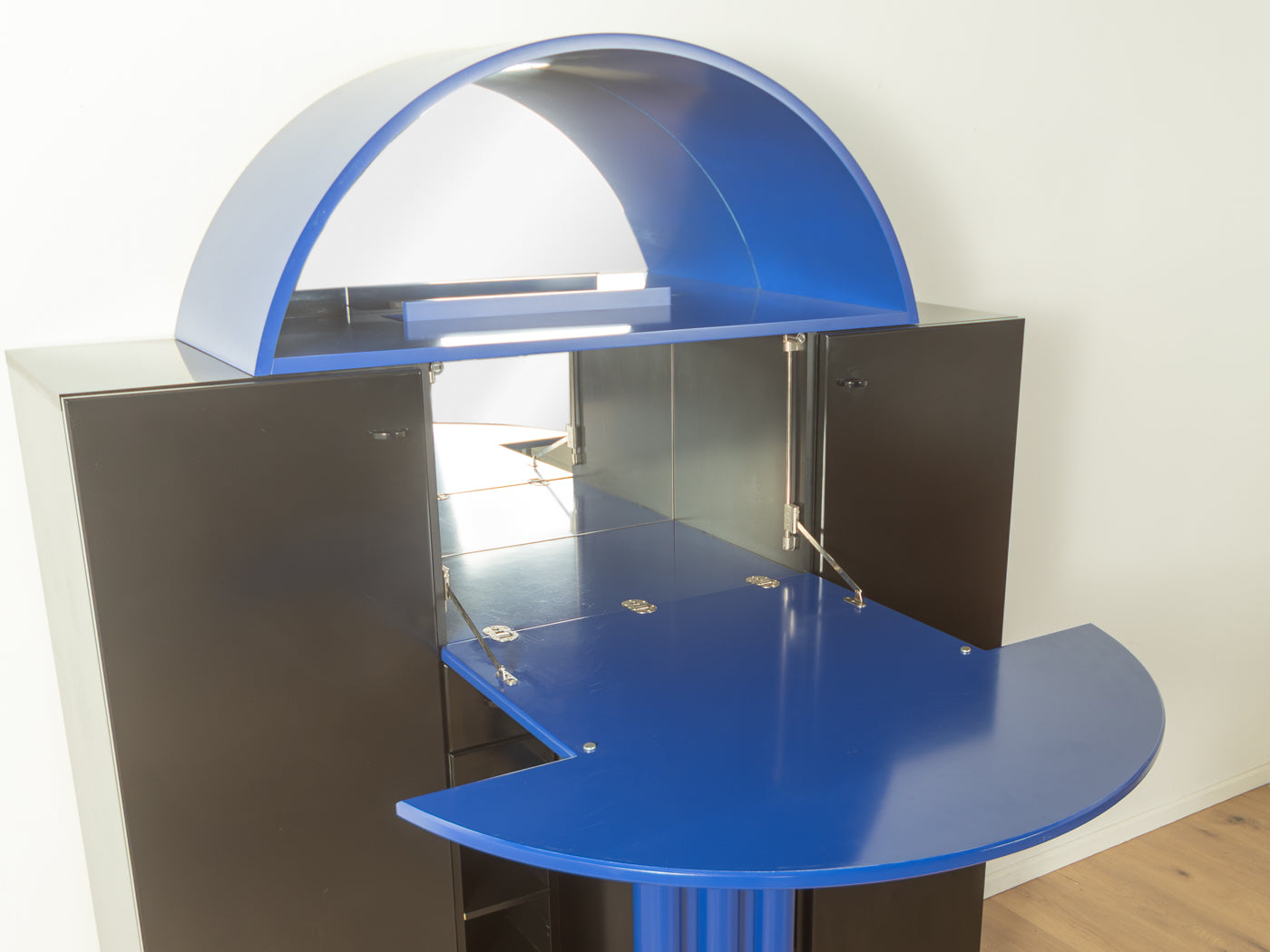 Postmodern bar cabinet by Peter Maly for interlübke