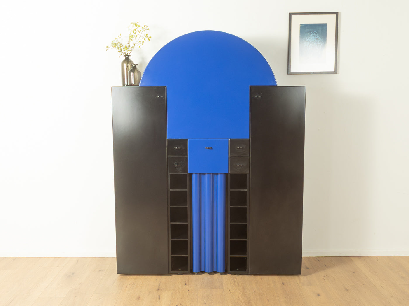 Postmodern bar cabinet by Peter Maly for interlübke