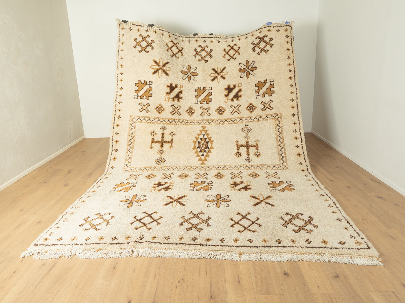 Vintage Berber Teppich, 300 x 392