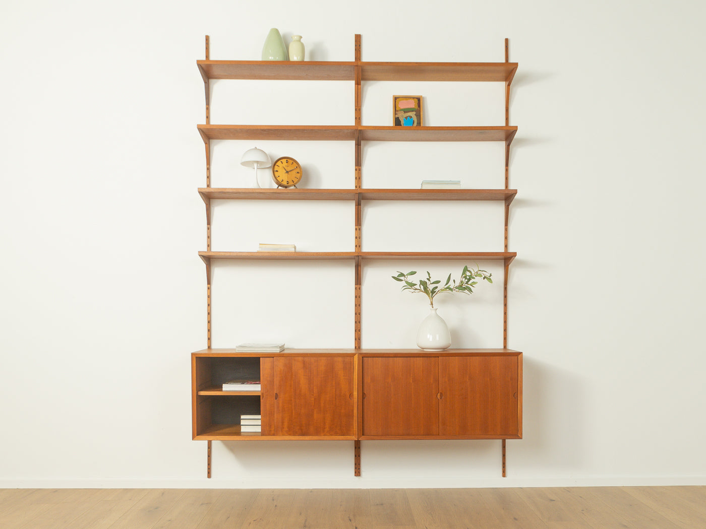 1960er Jahre Wandregal, Poul Cadovius