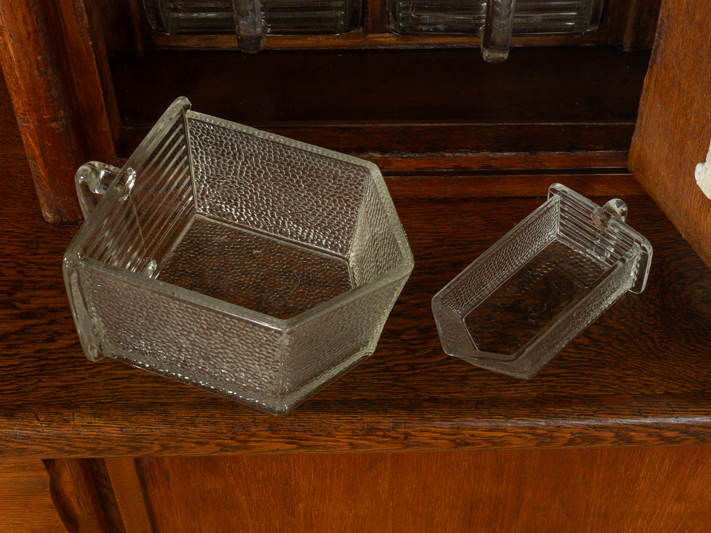 1920er Jahre Art déco Küchenschrank