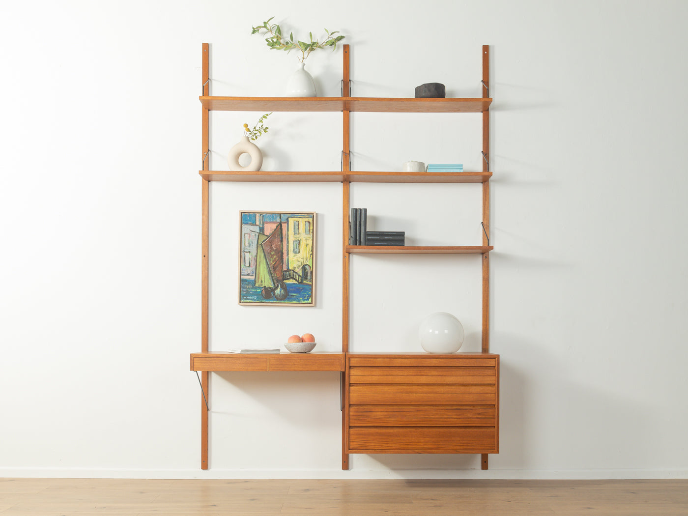 1960s wall shelf, Poul Cadovius