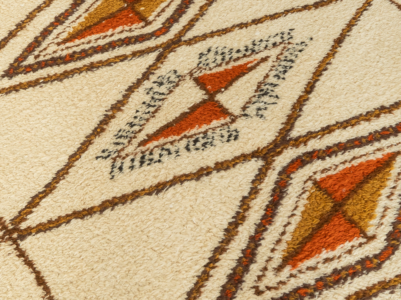 Vintage Berber Teppich, 200 x 285