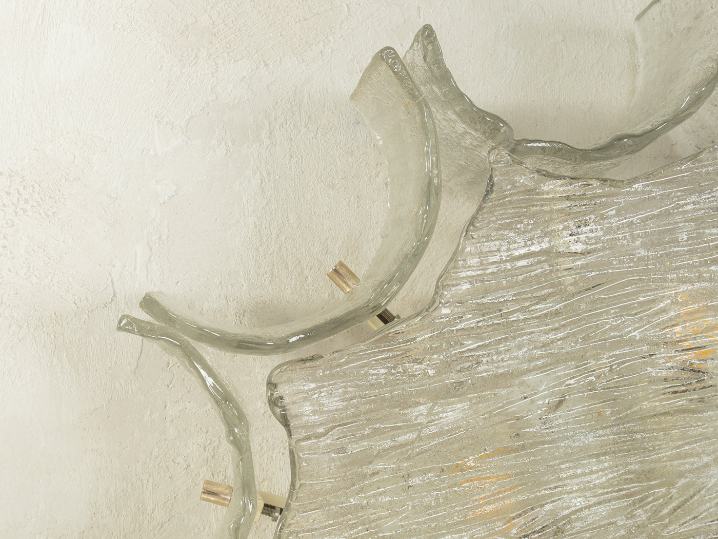 Frosted glass wall and ceiling lamp, Kaiser Leuchten