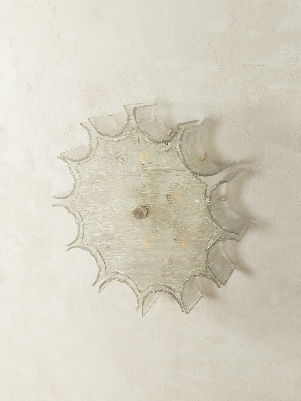 Frosted glass wall and ceiling lamp, Kaiser Leuchten