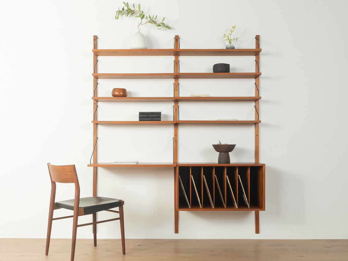 1960er Jahre Wandregal, Poul Cadovius