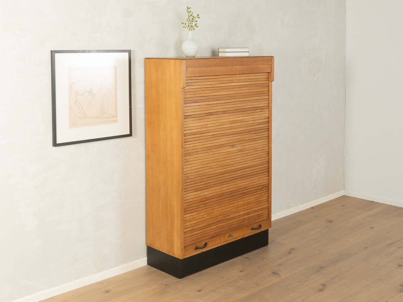 1950er Jahre Rollladenschrank