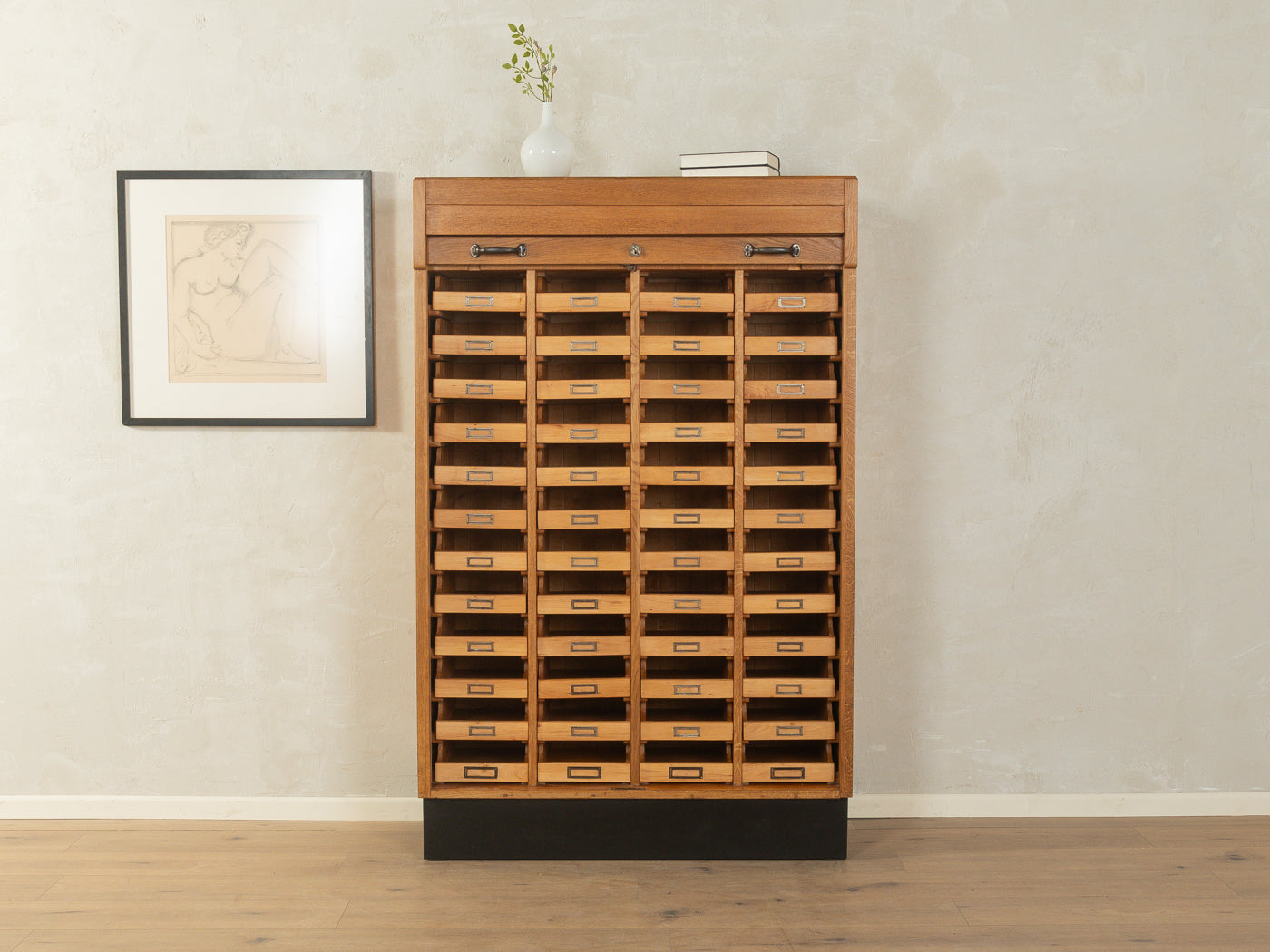 1950er Jahre Rollladenschrank