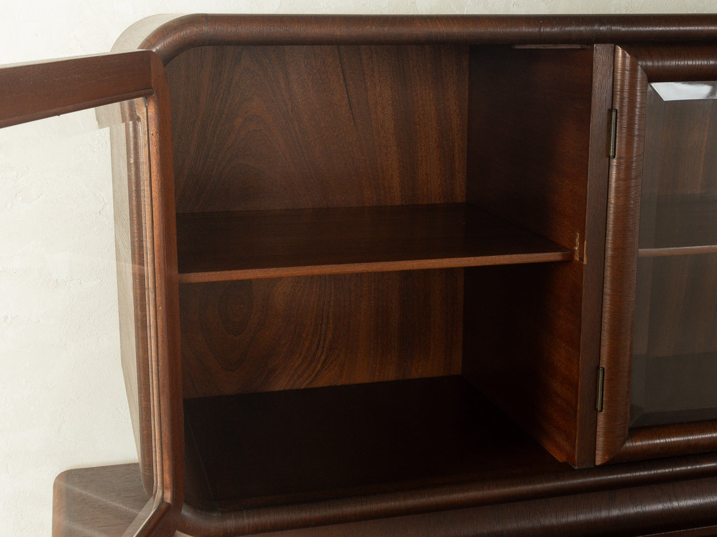 1920er Jahre Art déco Vitrine