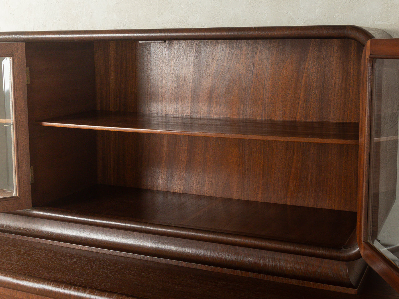 1920er Jahre Art déco Vitrine