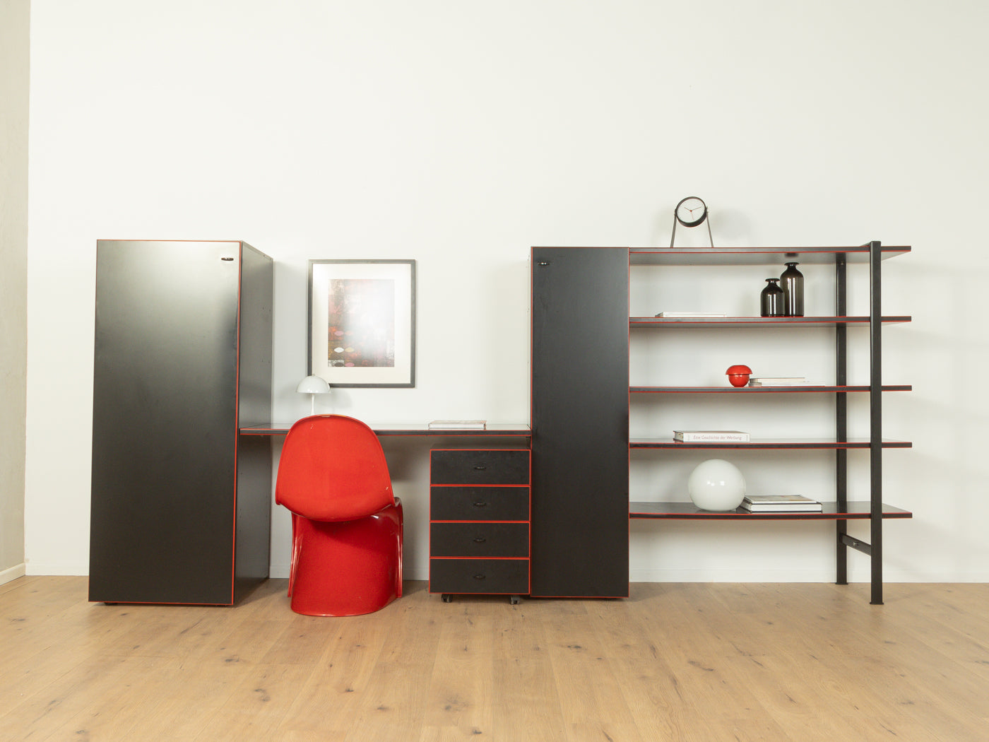 Postmodern wall unit, Peter Maly for interlübke